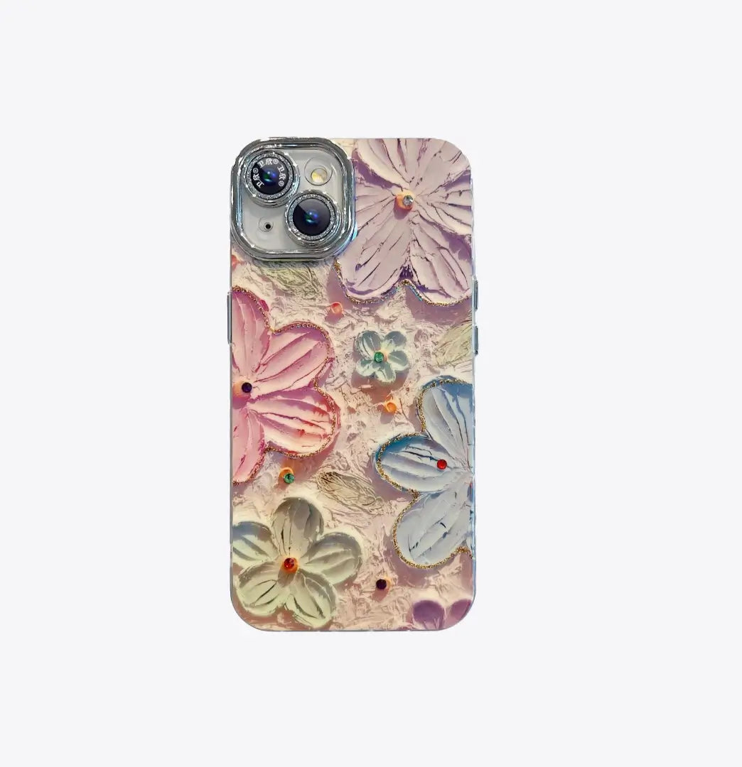 MagSafe vintage floral phone case-Spring Oil Painting Floral