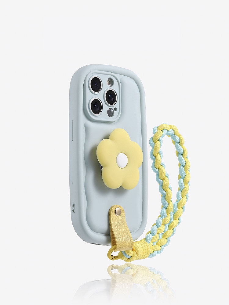Stay hands-free and protected with this bright yellow lanyard phone case. Featuring shock-absorbing air cushions, full-body coverage, and a convenient strap — it’s the perfect mix of fun, function, and everyday durability.