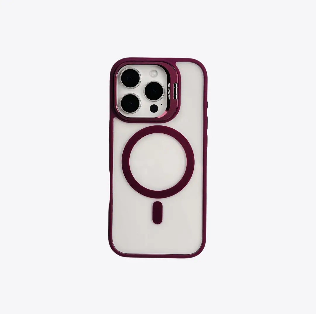 iphone 16 pro max case magsafe - minimalist phone case - With lens protection cover