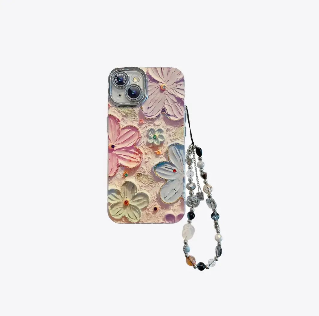 MagSafe vintage floral phone case-Spring Oil Painting Floral