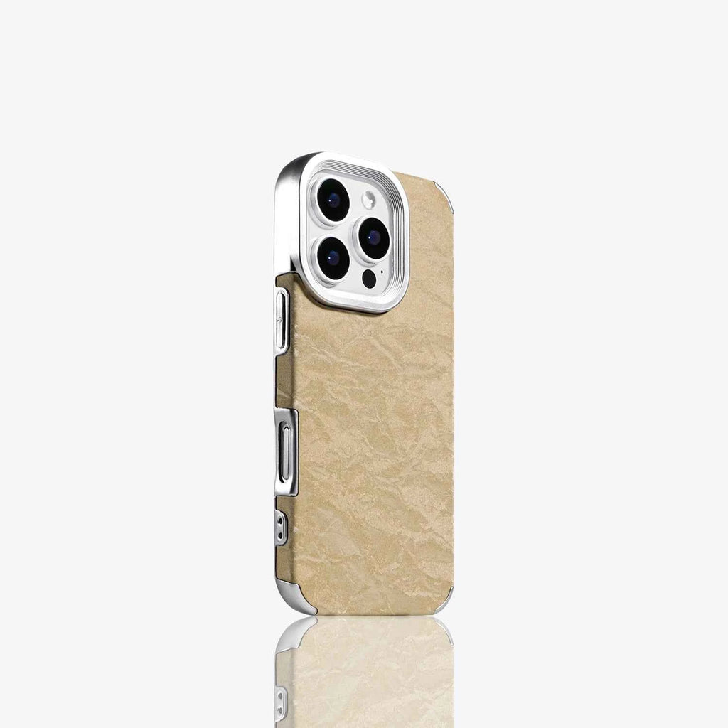 Velvet-Touch Electroplated Edge Soft Phone Case – Minimalist Luxury Style with Silky Finish
