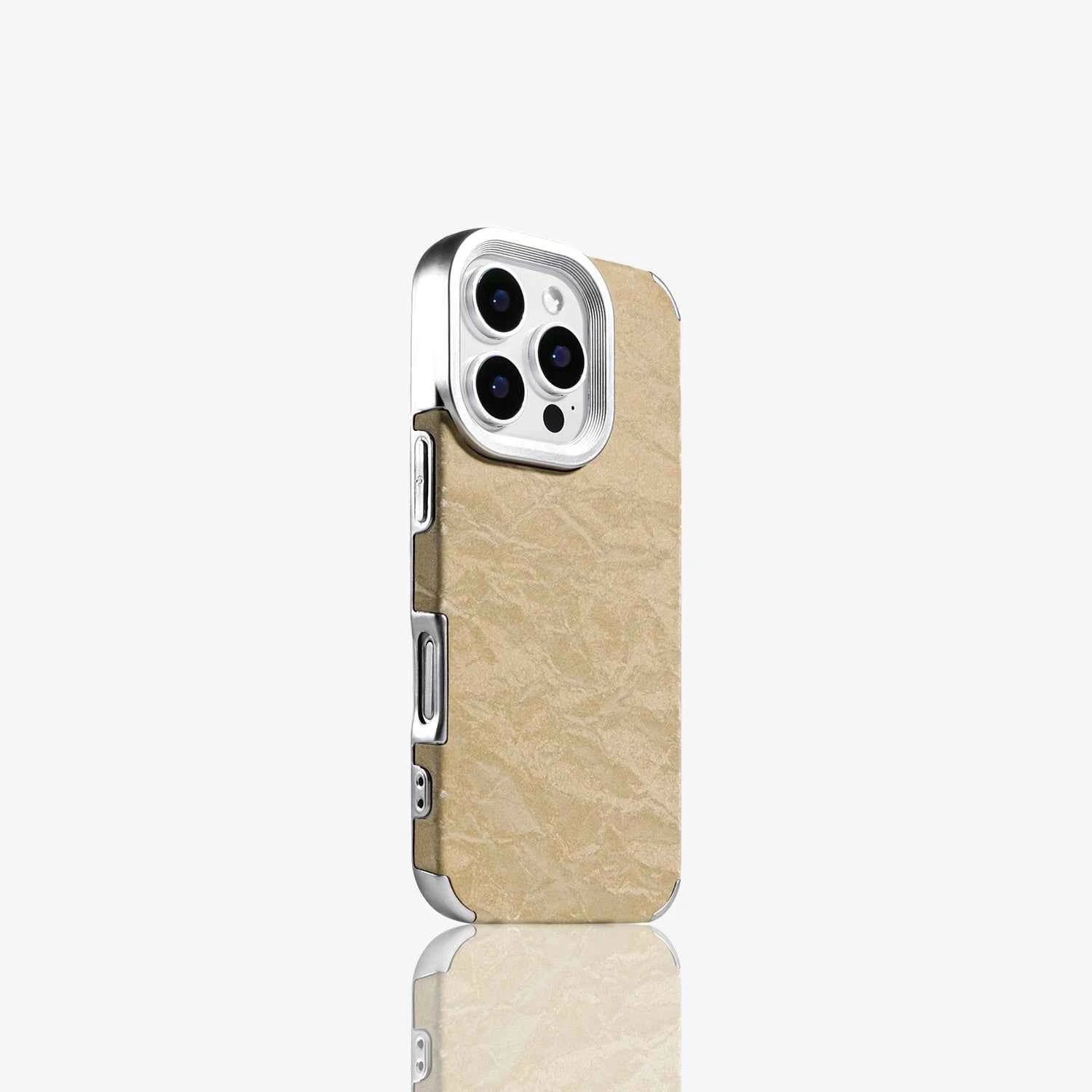 Velvet-Touch Electroplated Edge Soft Phone Case – Minimalist Luxury Style with Silky Finish