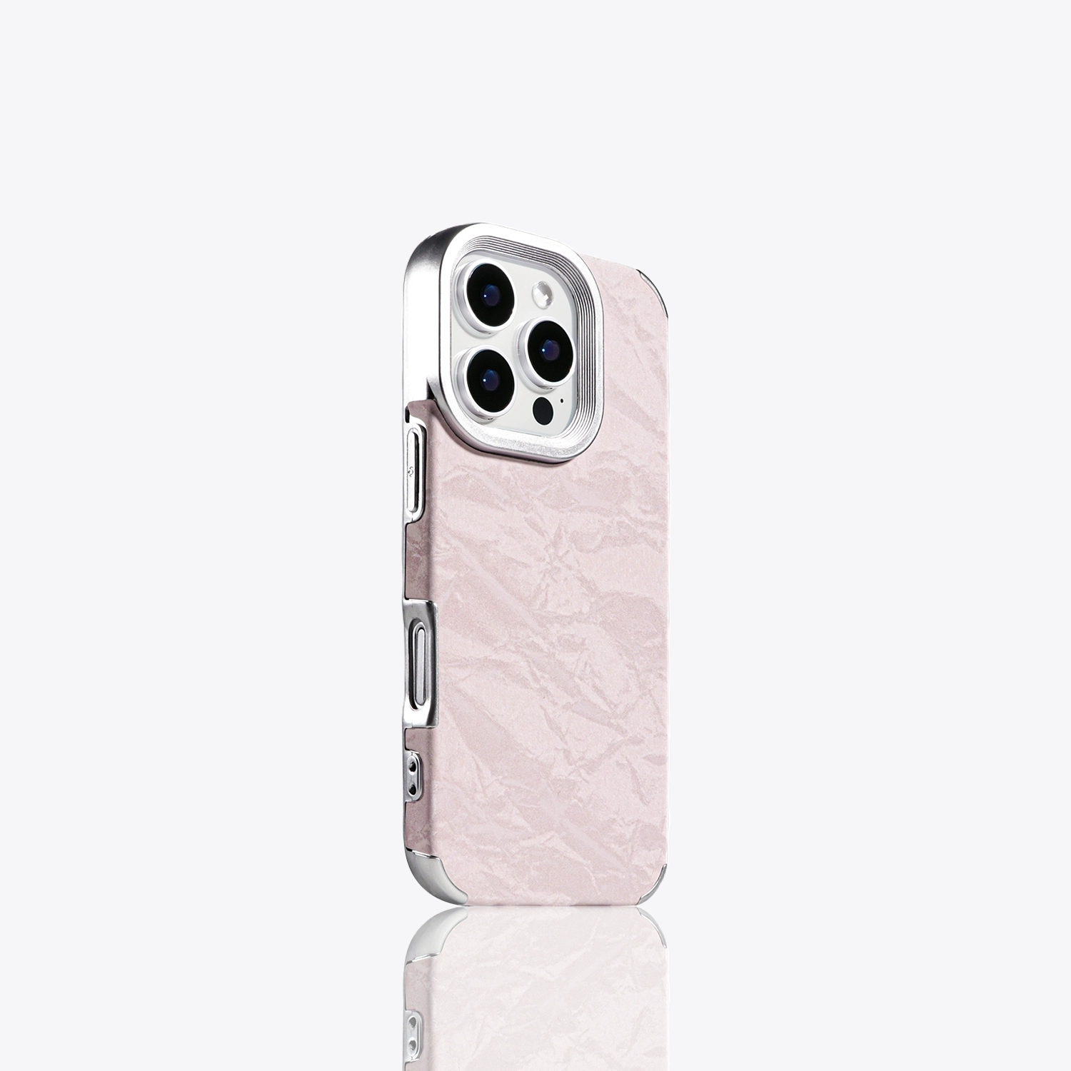 Premium Velvet-Touch Phone Case with Electroplated Edges for Smooth and Stylish Protection